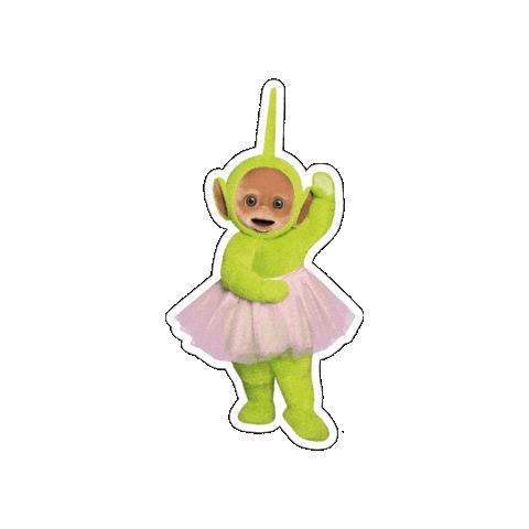 Happy Lets Go Sticker by Teletubbies