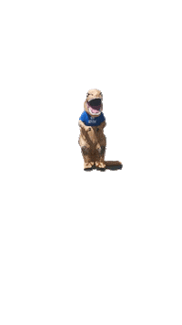 T Rex Hello Sticker by Clicks Online Business