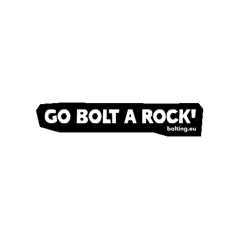 boltingeu climbing bouldering innsbruck bolts Sticker