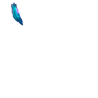 Fall Teal Sticker by Virtual Success Partners