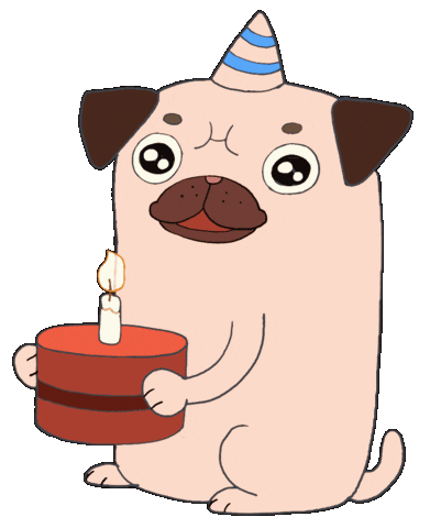 Happy Birthday Party Sticker