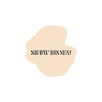 Nieuw Nieuwecollectie Sticker by Nummer 8