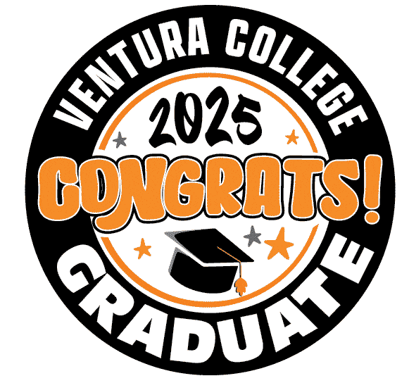 Graduate Celebrate Sticker by Ventura College Official
