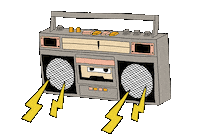 Radio Musica Sticker by afabula