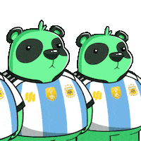Vamos Argentina Lets Go Sticker by SuperVerse