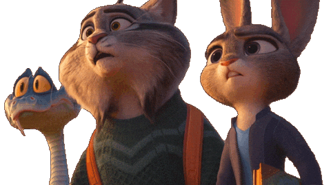 Look Out Andy Samberg Sticker by Walt Disney Animation Studios