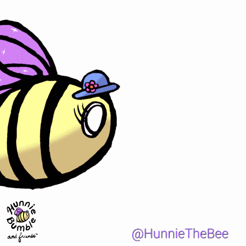 Zoom Flying GIF by Hunnie the Bee