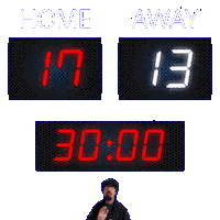 12 Away Sticker