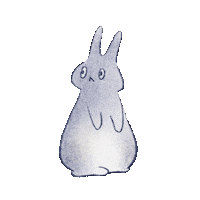 yuhyng4791 animal bunny rabbit yuying Sticker