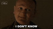 I Dont Know GIF by Amazon Prime Video