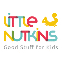 Logo Rainbow Sticker by Little Nutkins
