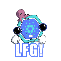 Nft Launchpad Sticker by Crypto Hub