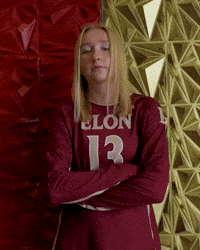 Elon Volleyball GIF by Elon Phoenix