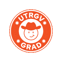 Graduation Grad Sticker by The University of Texas Rio Grande Valley