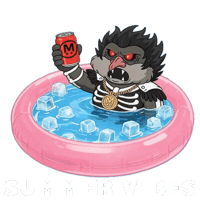 Summer Time Sticker