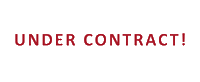 Under Contract Sticker by Kittle Real Estate