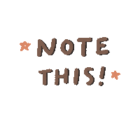 Stars Notes Sticker