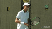 men's tennis wave GIF by GreenWave