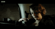 bbc look creepy smart stare GIF