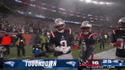 Football Celebration GIF by New England Patriots