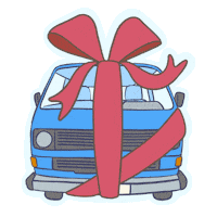 LeysaStudio travel birthday happy birthday gift Sticker