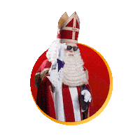 5 December Pieten Sticker by Boekdesint