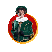 5 December Pieten Sticker by Boekdesint