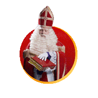5 December Pieten Sticker by Boekdesint