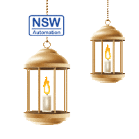 Hari Raya Fire Sticker by NSW Automation