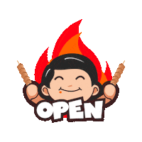 taichanunclekatsu taichan sate taichan taichan uncle katsu sate taichan uncle katsu Sticker
