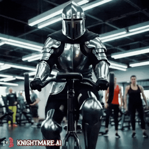 Cat Fitness GIF by Knightmare