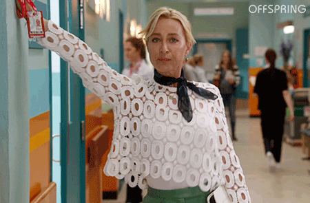 awkward nina GIF by Offspring on TEN