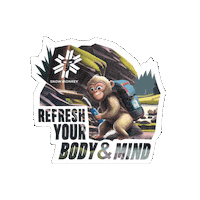 Flask Sticker by Listekapp