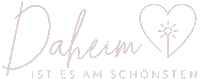 Daheim Ist Es Am Schonsten Sticker by HERZMITSEELE
