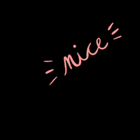 annagrimalillustration text nice neon letters GIF