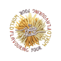 Potato Fries Sticker by ThePotatoHabit_BN