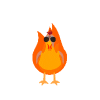 Nashville Hot Chicken Sticker by We Are Winter Garden