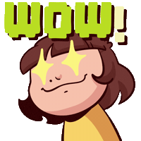 Wow Sticker