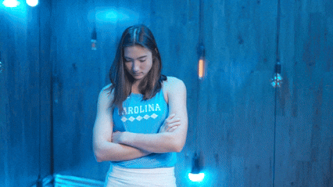 Look Up University Of North Carolina GIF by UNC Tar Heels