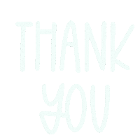 Thanks Thank You Sticker by Splendid Greetings