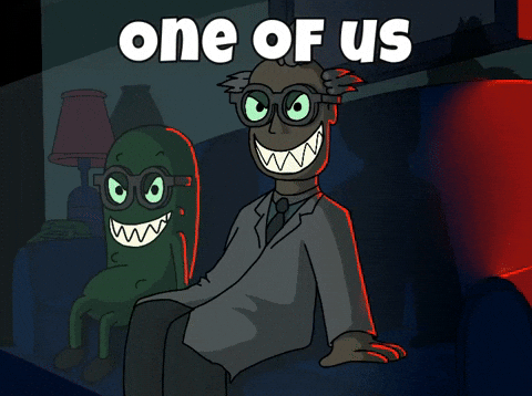 Gang Gang Couch GIF by 3dFrankenPunks