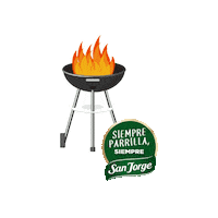 SanJorgeChile san jorge parrilla asado Sticker