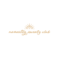 namastaywithtay sweaty homeworkout fitnessjourney onlinefitness Sticker
