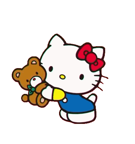 starfruitgif sanrio hello kitty Sticker