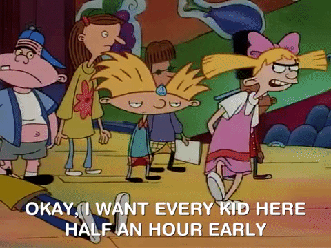 hey arnold nickelodeon GIF