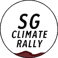 sgclimaterally green singapore sustainable rally Sticker