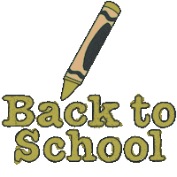 Studying Back To School Sticker