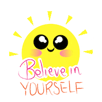 Sun Believeinyourself Sticker