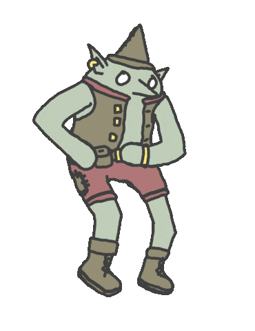 Dance Goblin Sticker