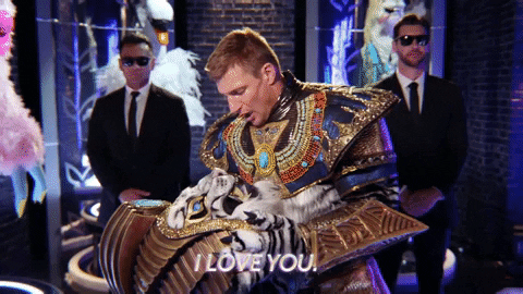 Kissing I Love You GIF by The Masked Singer